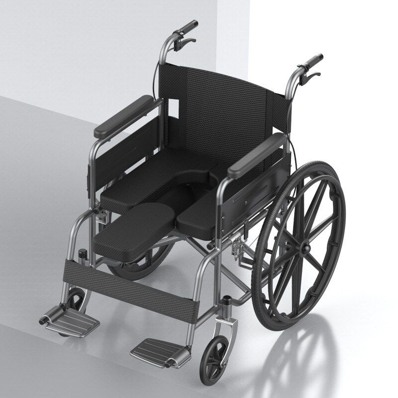 德国品质轮椅老年人折叠轻便小型多功能旅行残疾手推代步车全躺