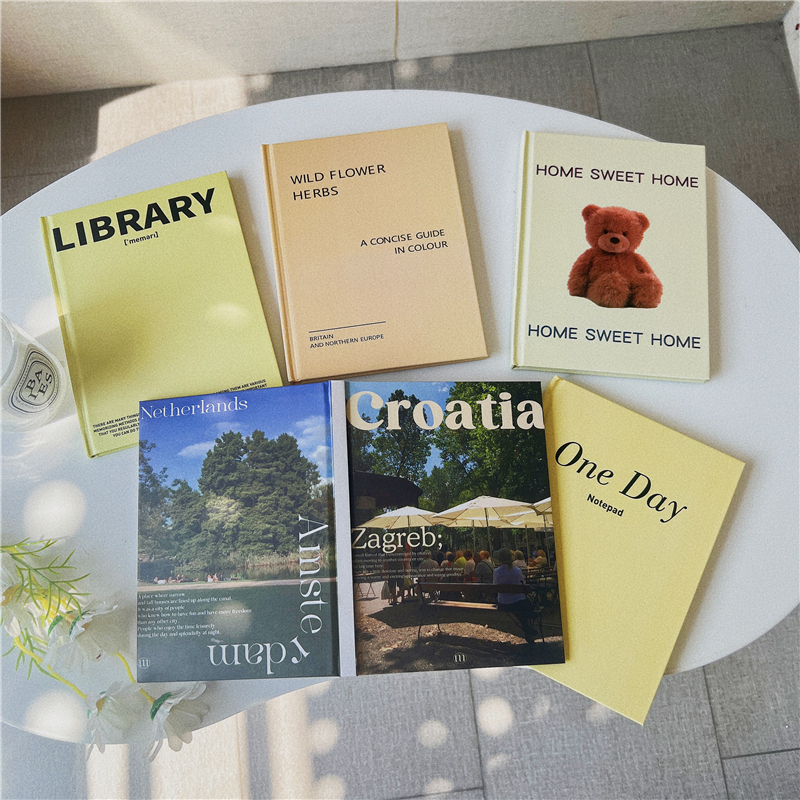 ins硬面本通用b5笔记本其他横线