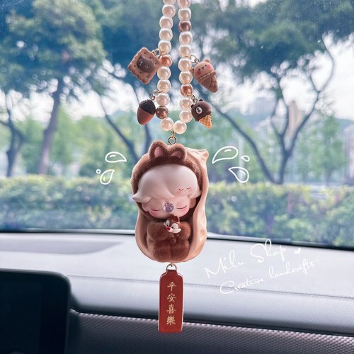 泡泡玛特DIMOO迪士尼联名车挂