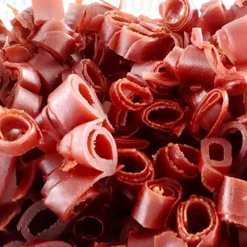 山楂卷果丹皮山楂条胃康卷边角料