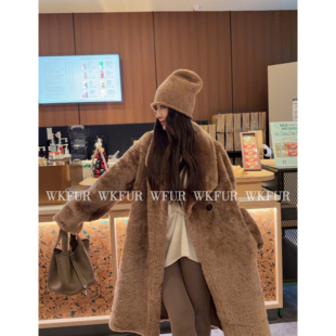 【WK】“冬季恋歌”西班牙进口LACON拉贡羊皮毛一体外套 K27184