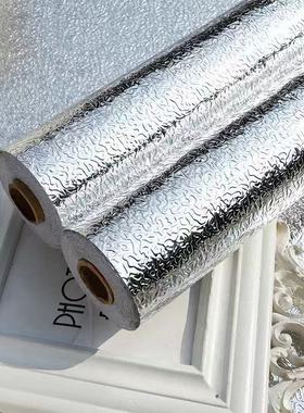 橱柜防潮垫贴纸膜抽屉垫铝箔大理石厨房防水防油自粘衣柜子碗柜垫