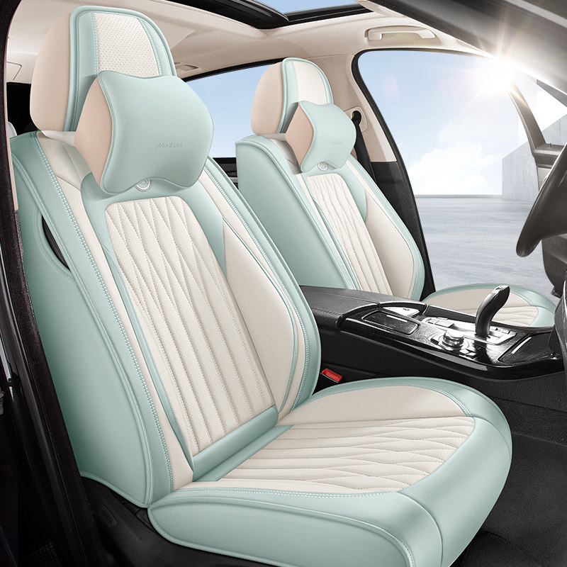 2025新款汽车座椅套四季通用全包围夏季全皮透气汽车坐垫薄款座套