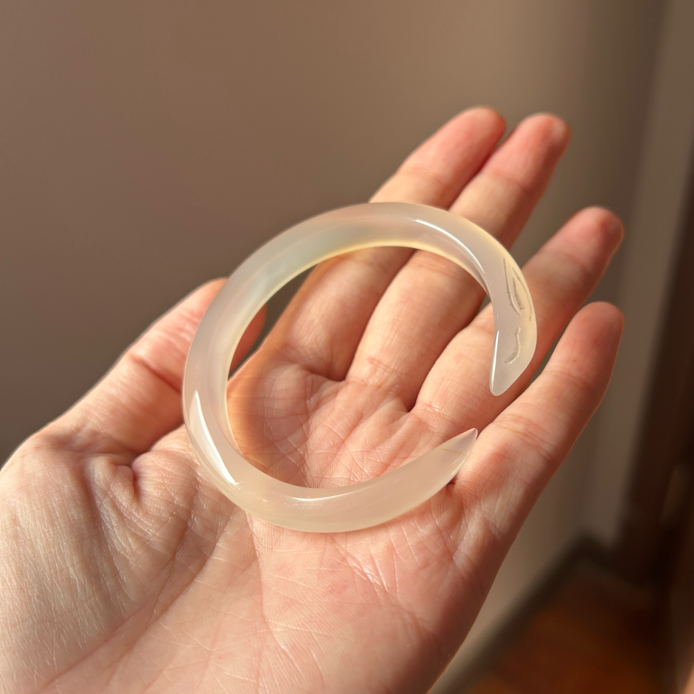 Chiyoko 美丽狐狸 开口手镯集合 冰透玉髓 好价格小口径 女款玛瑙