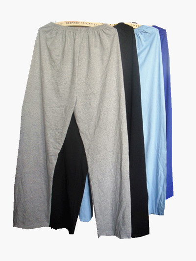 男士加长休闲运动全棉晨练家居裤