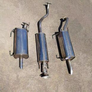 日产骐达颐达轩逸骊威排气管中段后段新款骐达轩逸消声器后节中节