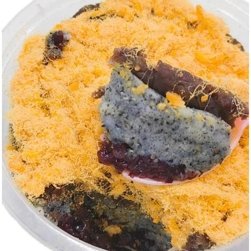 紫米红豆肉松盒子黑芝麻盒子200克超清淡健康代餐满29元顺丰包邮