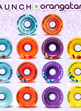 进口Orangatang长板轮4p轮ot轮st轮4persident stimulus fat free