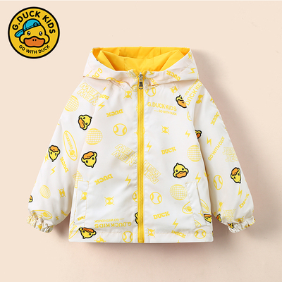G.DUCKKIDS小黄鸭薄款春秋装外套