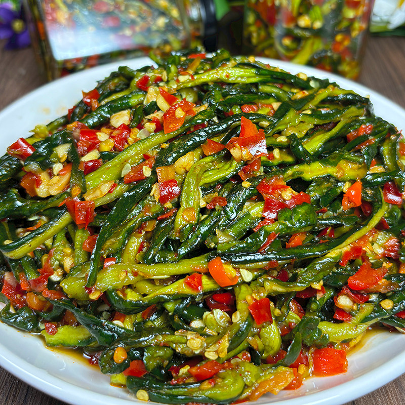 江西竹乡飘飘小青坛脆黄瓜皮清脆爽口开胃辣酱零食下饭菜辣椒250g