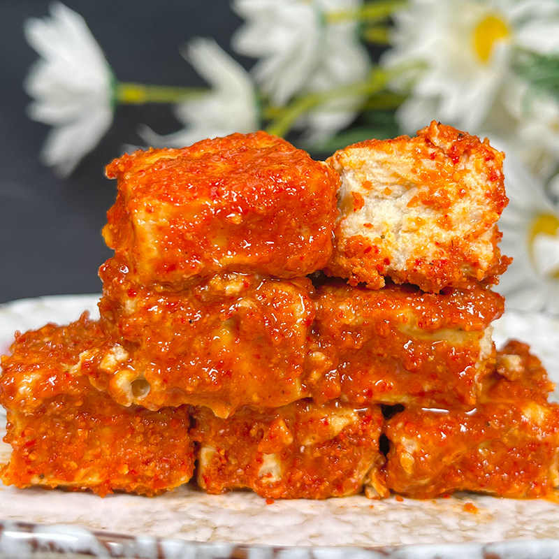 江西特产农家自制豆腐乳香辣手工无油腐乳霉豆腐拌面拌粉下饭菜