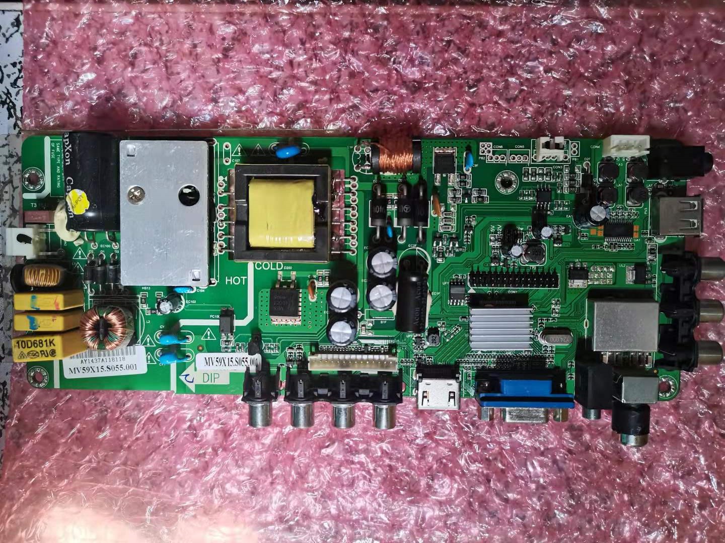 原装欧宝丽LED39V2主板MV59X15.S055.001屏39CM110.CN39HC701