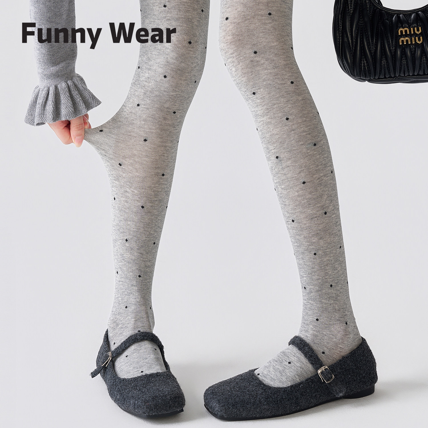 波点连裤袜秋冬季微压修身少女深灰色显瘦外穿打底裤格雷系袜子女,女士内衣/男士内衣/家居服,连裤袜/打底袜,淘宝优惠券,粉丝福利购,淘宝优惠卷