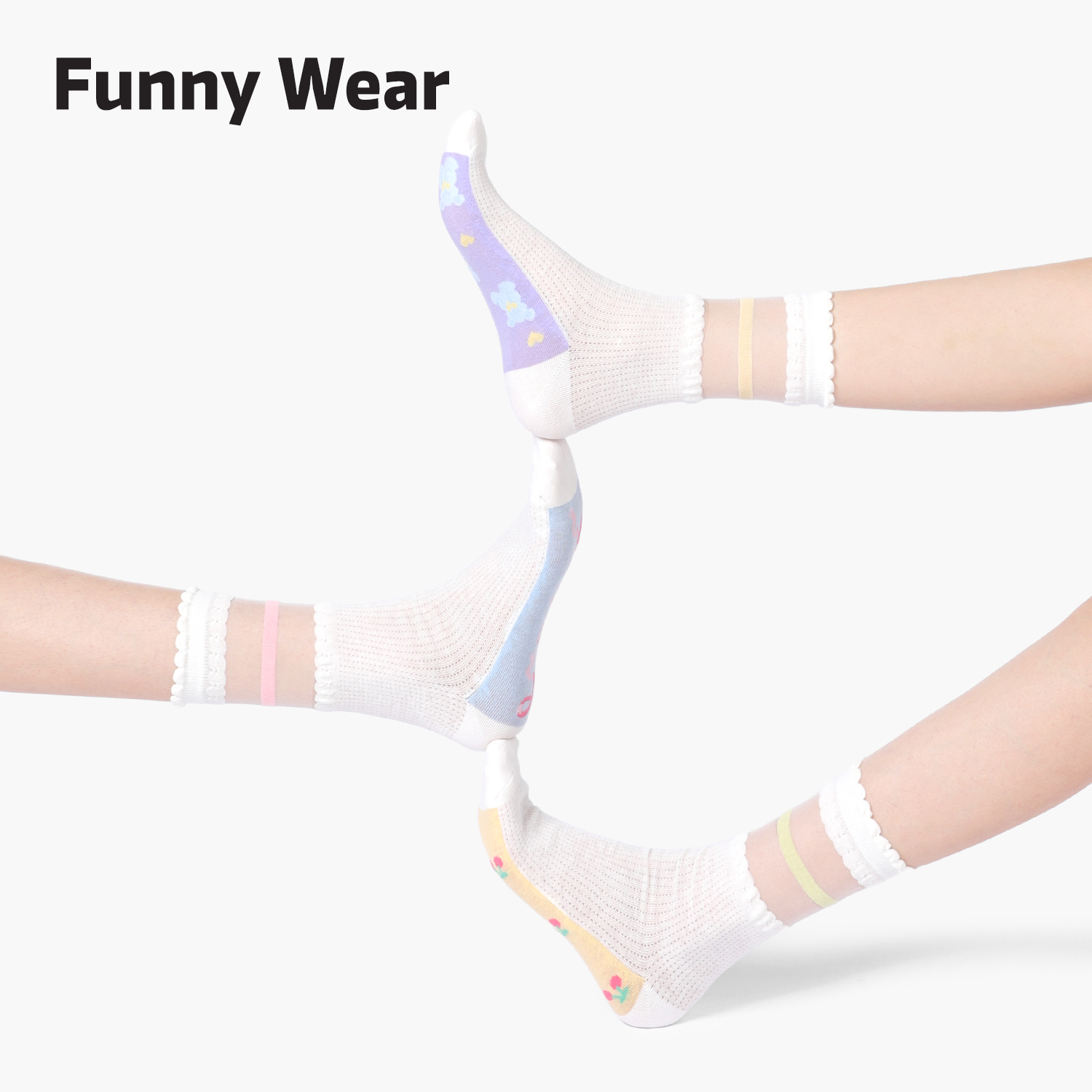 袜子女薄款玻璃丝网眼花边中筒袜