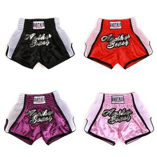 MUAY THAI 泰拳裤子 散打武术搏击训练裤 MMA格斗短裤男女儿童款