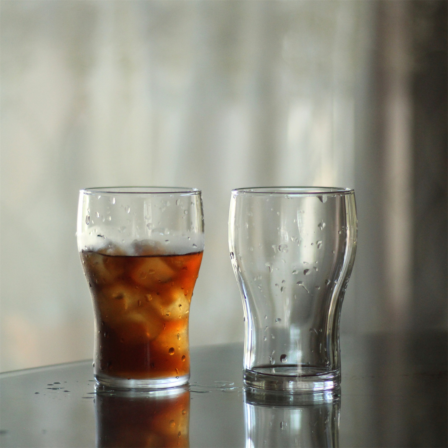 法国弓箭玻璃精酿啤酒杯果汁杯水杯无色透明玻璃杯