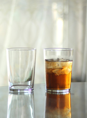 进口钢化玻璃杯美式拿铁咖啡杯