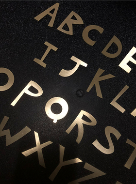 黄铜墙贴水泥地装饰摆件