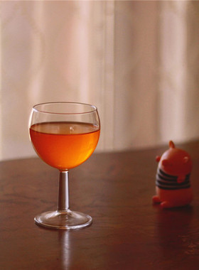 复古法式小酒馆星球巴黎玻璃杯