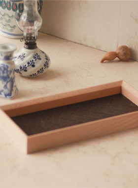 小器物老式玻璃收纳盘复古