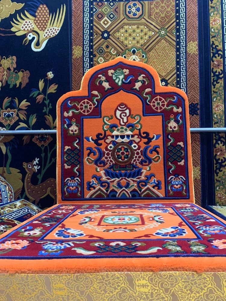 智悲佛缘 藏式法座 坐垫靠垫 80X80高90包邮