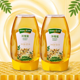 汪氏蜂蜜洋槐蜜槐花蜜百花椴树枣花天然儿童新鲜蜜蜂巢旗舰店官方