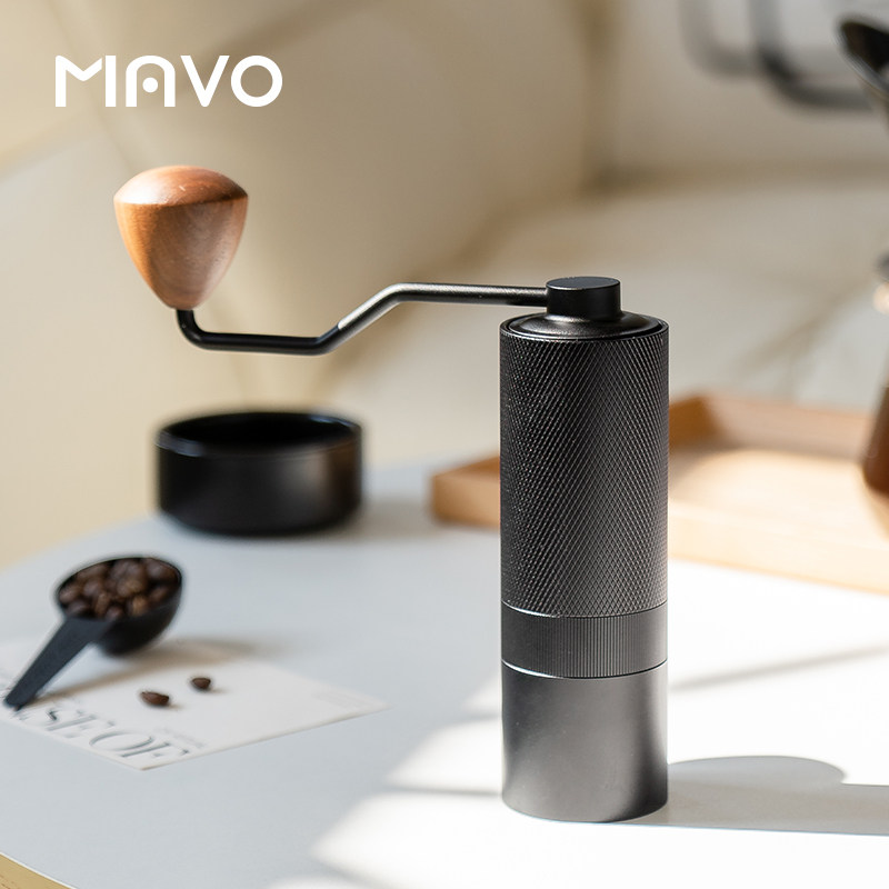 MAVO巫师磨豆机 手磨咖啡机咖啡豆研磨机 手摇磨粉机 手动CNC磨芯的商品主图