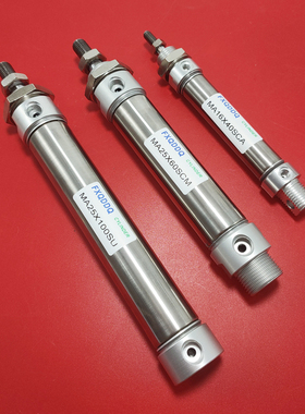 迷你气缸MA63/50/40/32/25/20/16X5X25X50X75X100X125X150X300SCA