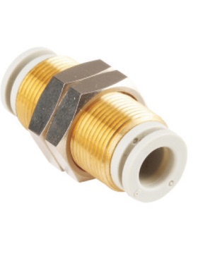 原装面板安装接头 KQ2E10-00 KQ2E12-00 KQ2E16-00 快插直通接头