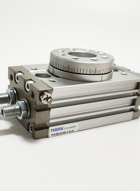 MSQB10A 20A 30A 50 70 100-R回转90度180度摆台气缸MSQB1A 2A 3A