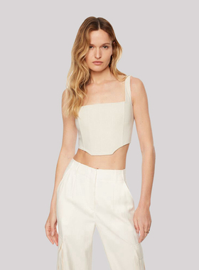 加拿大DYNAMITE纯原女士吊带胸衣夏收腰显瘦骨衣可内搭可外穿