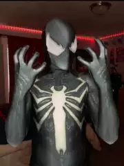 Venom Spider-Man Cos Costume Adult Version Comic Convention Photography Props High-End Leica Venom Spider-Man Outfit