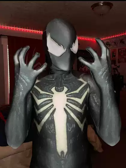 Venom Spider-Man Cos Costume Adult Version Comic Convention Photography Props High-End Leica Venom Spider-Man Outfit