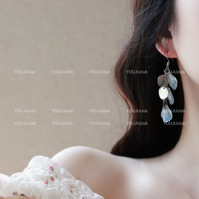 YOUJUclub-零片~渐变蓝色贝壳女