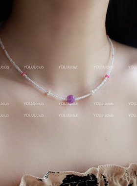 YOUJUclub-清凉夏感~清新锁骨链
