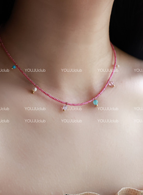 YOUJUclub-莓果~ins夏日彩色百搭