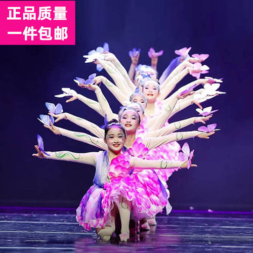 晓春飞蝶演出服彩蝶飞舞舞蹈服