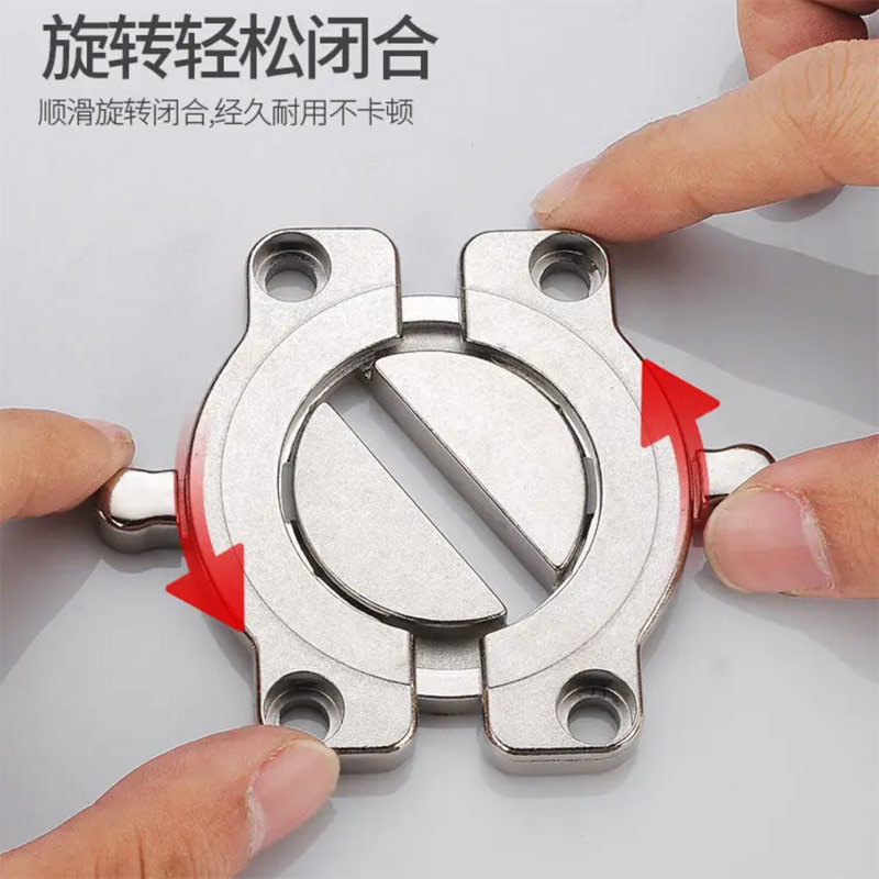 木板餐桌锌合金连接器轻松闭合
