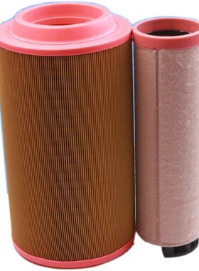 适配K2237空压机k2037龙工150挖机空滤K1937空气滤芯空气滤清器