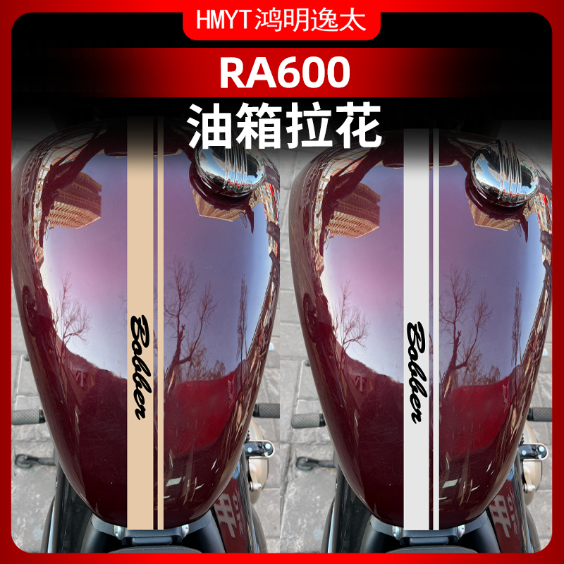 赛科龙RA600改装配件油箱拉花