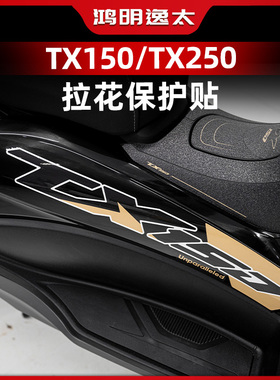 适用23-24款天鹰TX150 TX250改装车身拉花贴纸贴膜防水贴花配件