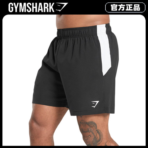 Gymshark Sport 7英寸运动短裤松紧腰健身房跑步耐磨短裤男五分裤
