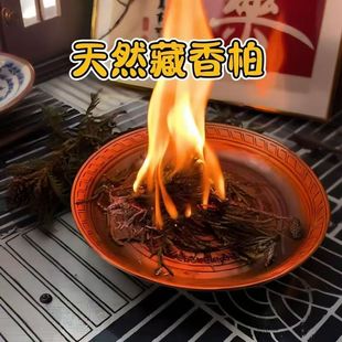 正宗西藏藏香柏枝叶藏地树枝净宅养水晶养文玩天然藏香植物香薰料