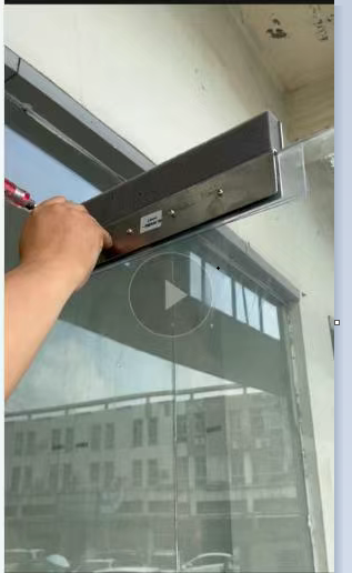 免打孔玻璃门限位器门挡限位器