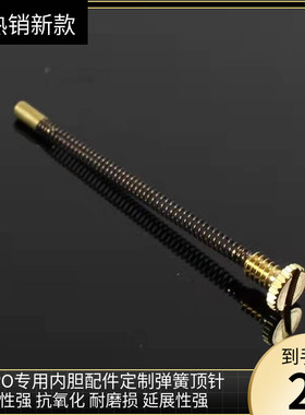Zipp煤油打火机内胆机芯专用弹簧顶针螺丝打火石顶簧配件