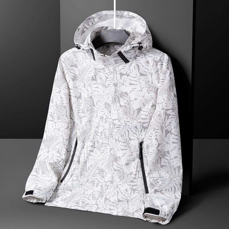 冲锋衣男女爆款春秋季迷彩防风透气可脱卸帽户外运动爆款女士外套