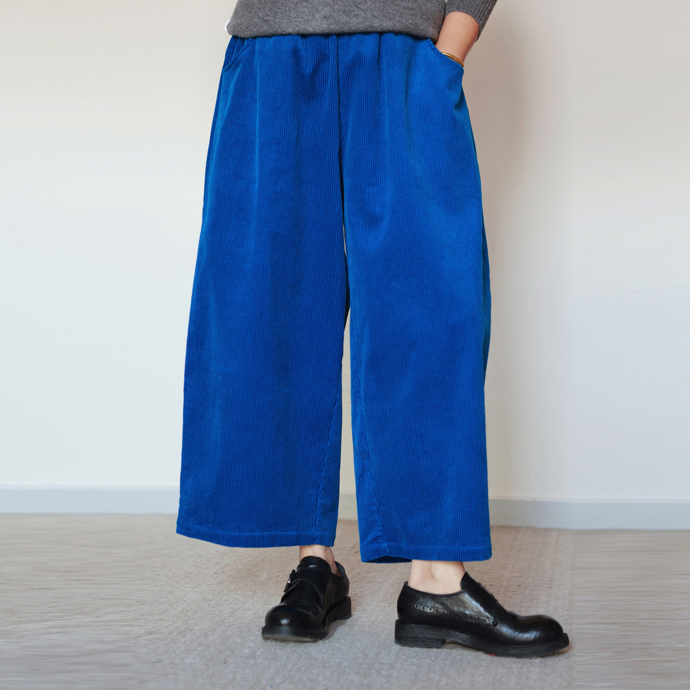 又暖又别致 定制色 水洗加厚灯芯绒复古时尚阔腿九分裤,女装/女士精品,休闲裤,淘宝优惠券,粉丝福利购,淘宝优惠卷