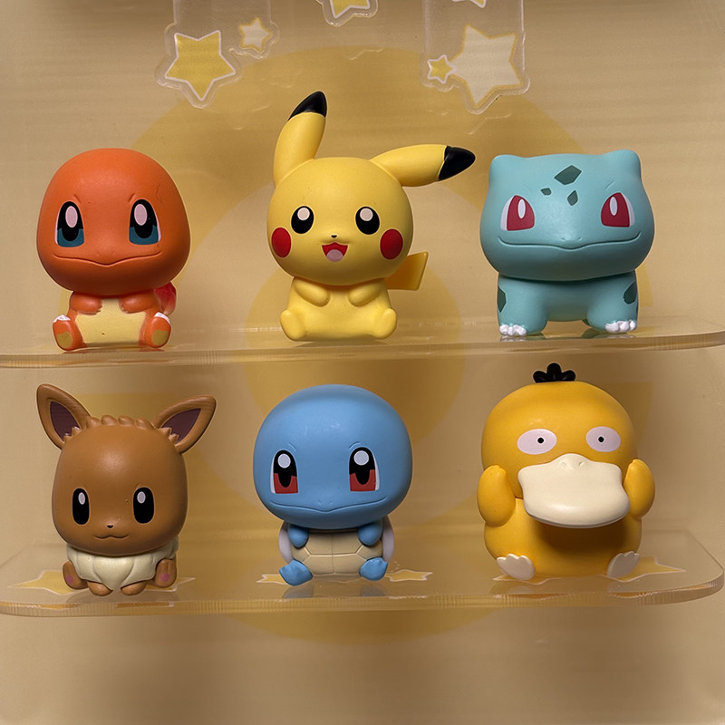 正品宝可梦精灵球大头皮卡丘小火龙伊布小小奇遇摆件第一弹公仔,模玩/动漫/周边/娃圈三坑/桌游,盒蛋/扭蛋/联名摆件,淘宝优惠券,粉丝福利购,淘宝优惠卷