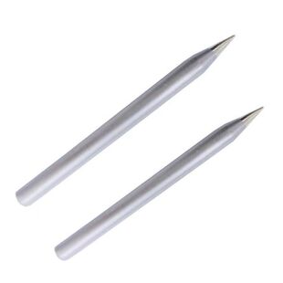 直销银色外热式烙铁头60W40瓦和30w尖头斜头刀头通用焊接电子工具