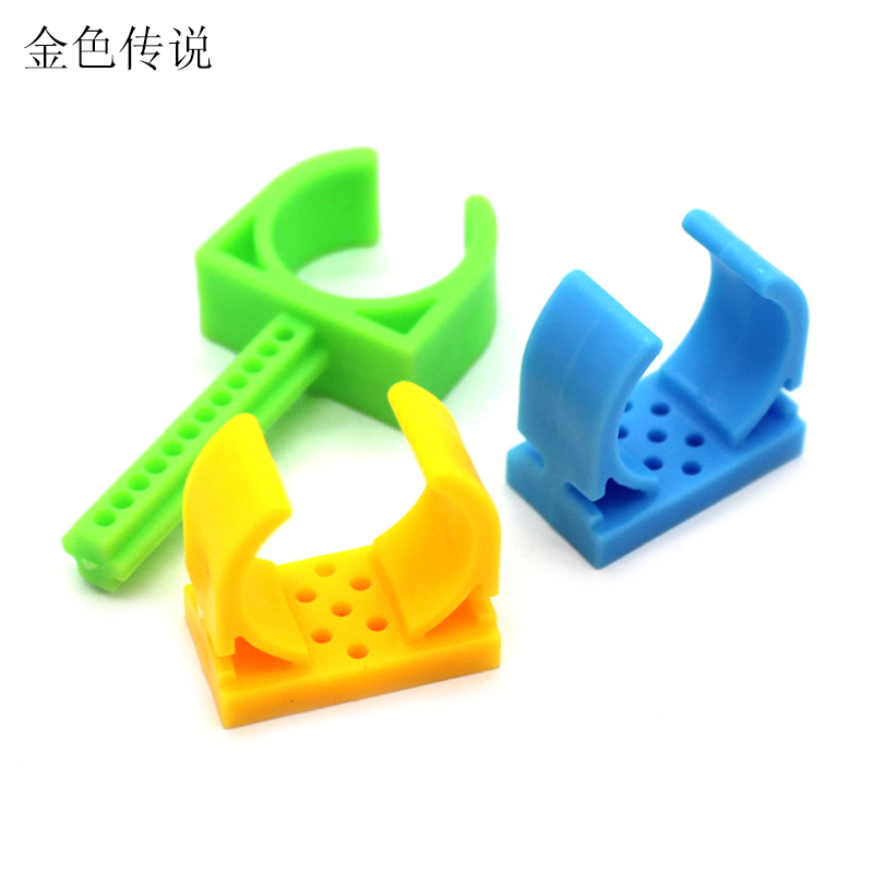 弧形130电机座 带直杆180马达固定支架安装配件DIY科技小制作材料